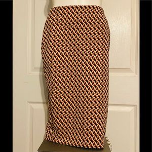 Like New! Diane Von Furstenberg Retro Pencil Skirt SZ 2